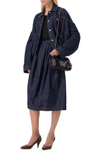 Женский хлопковый лонгслив DRIES VAN NOTEN, арт. 131112/4607
