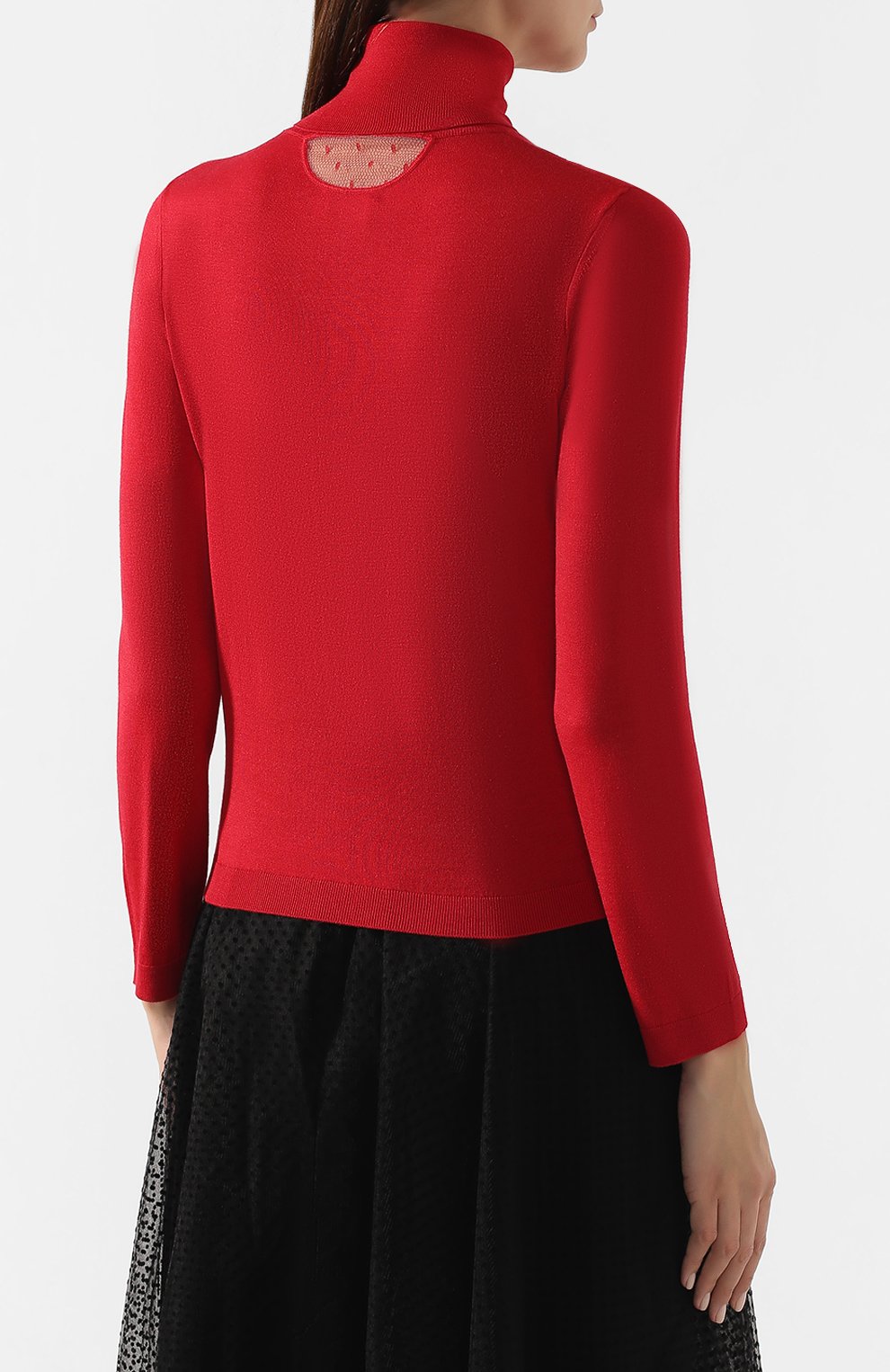 Водолазка из смеси шерсти и шелка REDVALENTINO, арт. SR0KC03R/4A7, фото 4