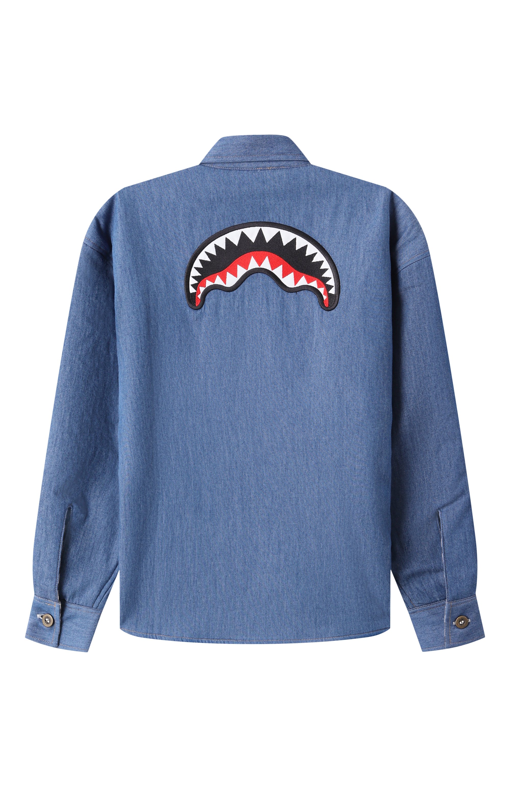 Джинсовая куртка-рубашка SPRAYGROUND, арт. SPY1260, фото 2