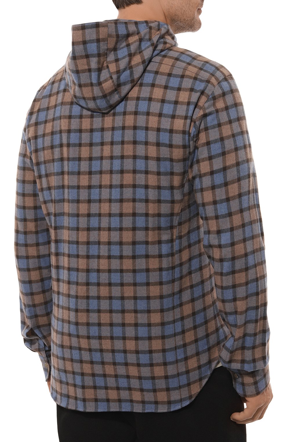 Хлопковая рубашка KITON, арт. UMCMARH0865201, фото 4