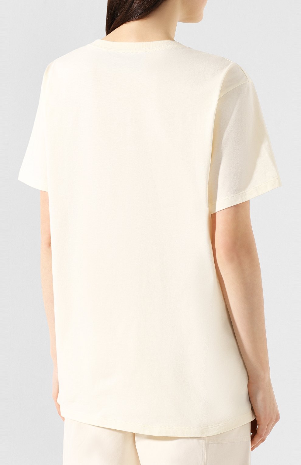 Хлопковая футболка GUCCI, арт. 492347/XJB72, фото 4