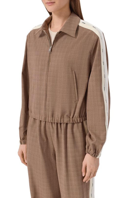 Бомбер Moschino A0614/0526 Коричневый  A0614/0526 Фото 3