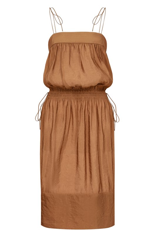 Платье Saint Laurent 852694/Y3K31 Коричневый 852694/Y3K31