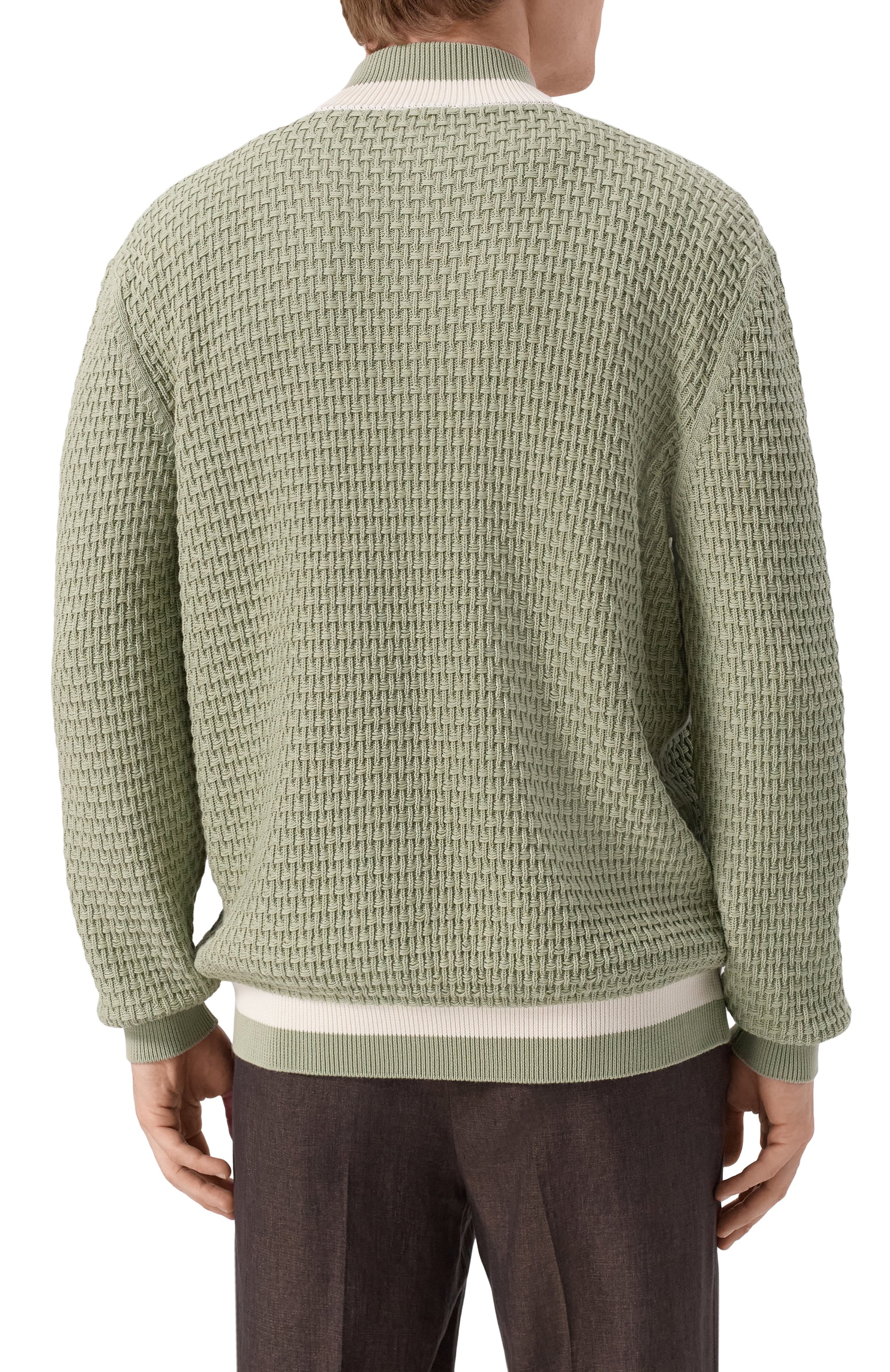 Хлопковый кардиган KITON, арт. UMK065504, фото 4