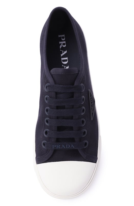 Текстильные кеды Prada 1E958N/3T0B Синий  1E958N/3T0B Фото 6