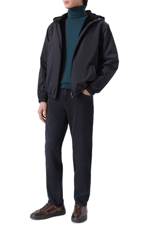 Водолазка из кашемира и шелка MVST BM18-302PLG0 Зелёный  BM18-302PLG0 Фото 2