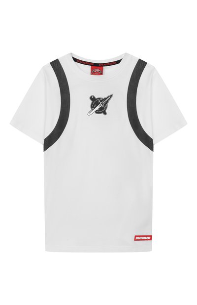 Хлопковая футболка SPRAYGROUND, арт. SPY1332_001