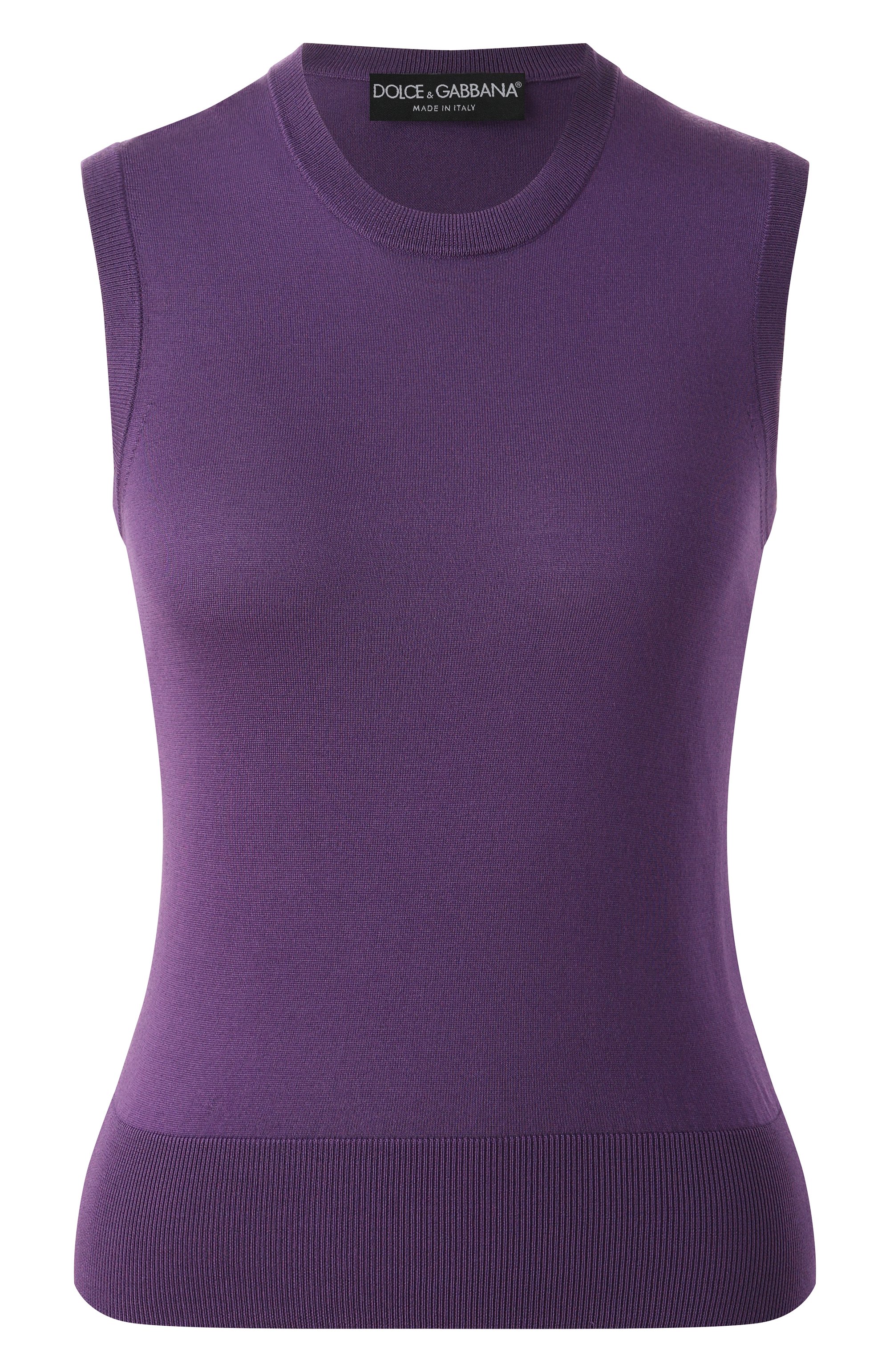 Шелковый топ DOLCE & GABBANA, арт. FXT04T/JBSKY, �фото 1