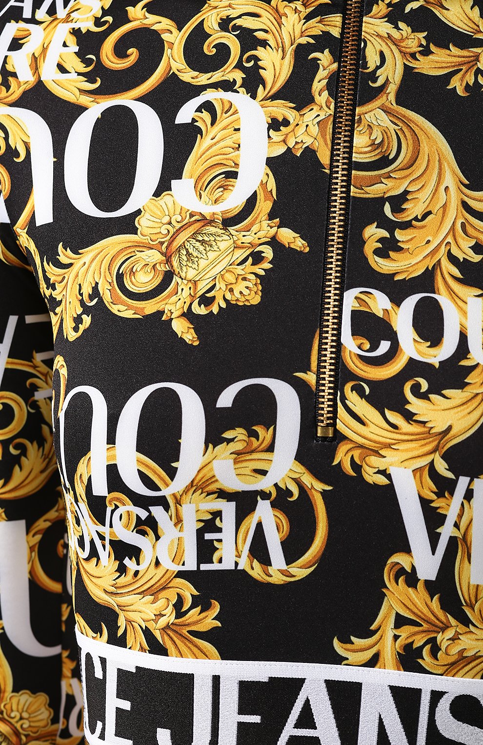 Топ VERSACE JEANS COUTURE разноцветного цвета по цене 14650 руб., арт. B2HUA718-UDP617/S0537, фото 5 Топ VERSACE JEANS COUTURE, арт. B2HUA718-UDP617/S0537, фото 5