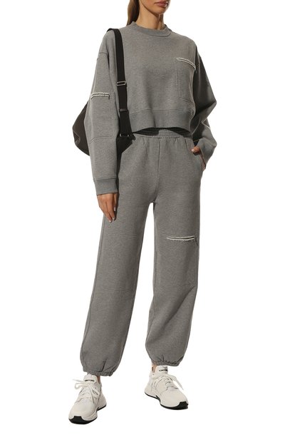 Хлопковый свитшот MM6, арт. S52GU0163/S25387, фото 2