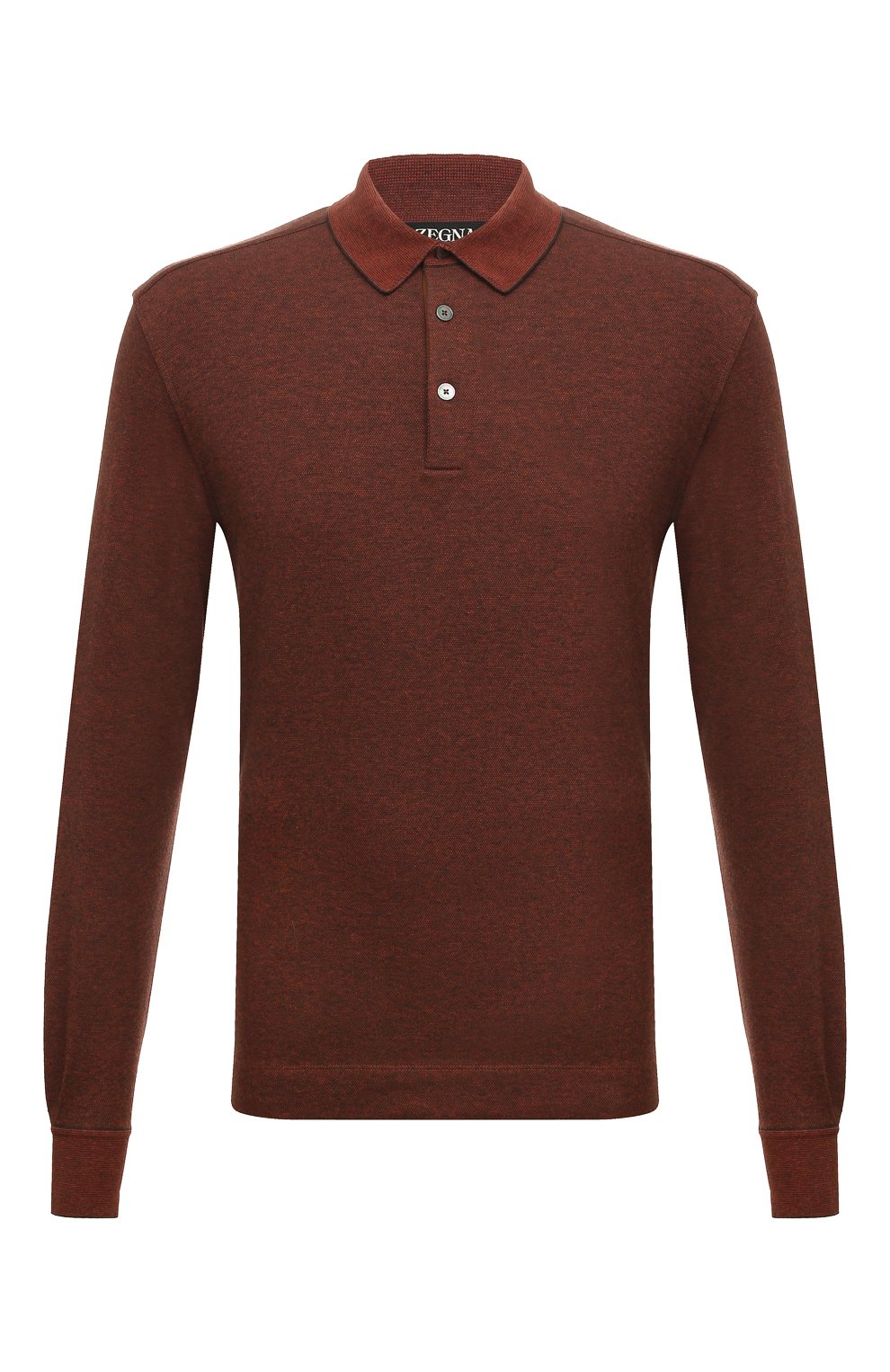 Хлопковое поло ZEGNA, арт. UC394A6/C739, фото 1