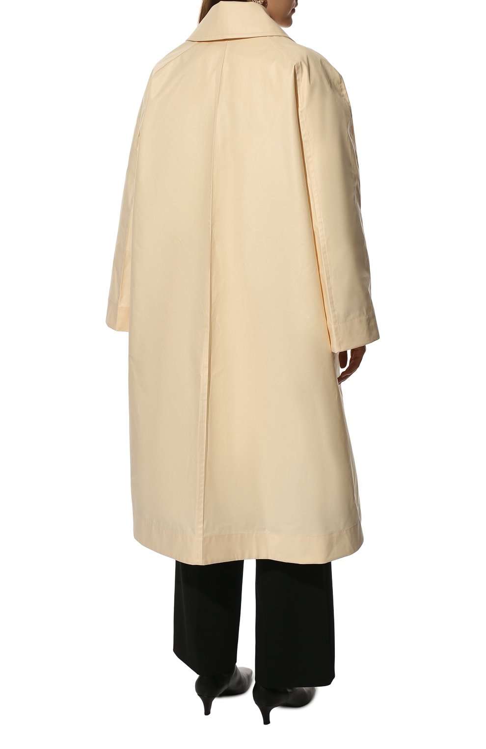 Плащ JIL SANDER желтого цвета по цене 315000 руб., арт. JSCU440049-WU451650B, фото 4 Плащ JIL SANDER, арт. JSCU440049-WU451650B, фото 4