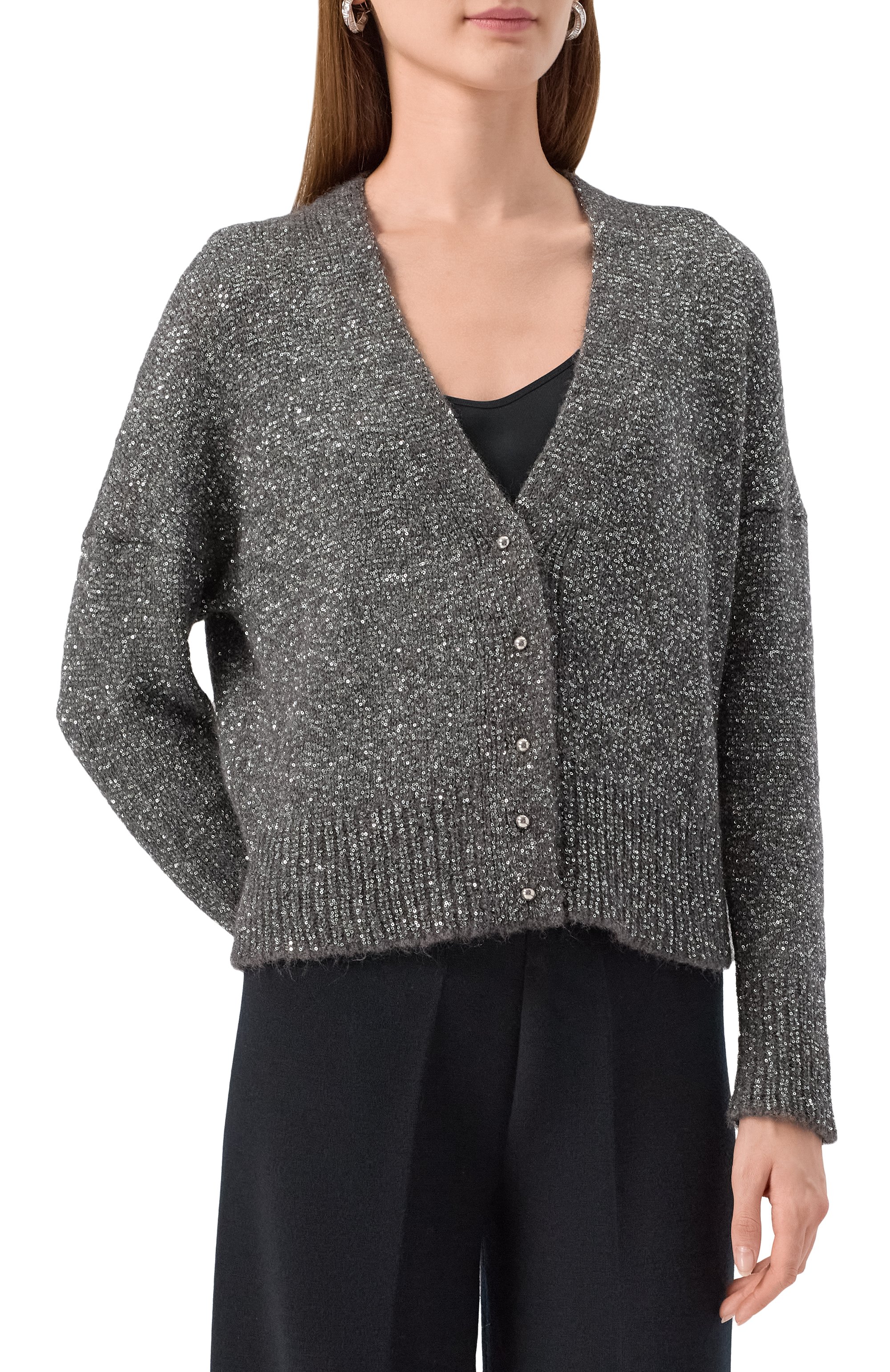 Кардиган с отделкой пайетками D.EXTERIOR, арт. 61296, фото 3
