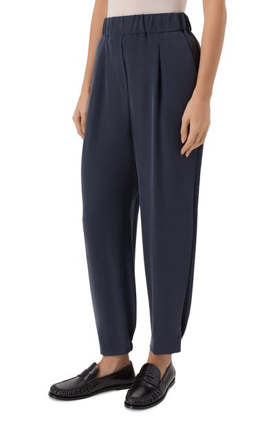 Шелковые брюки GIORGIO ARMANI, арт. GW003476/TE13643, фото 3