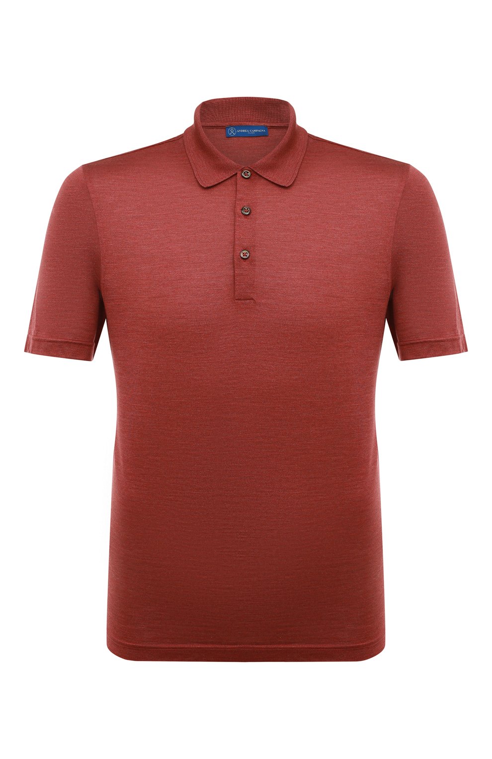 Шелковое поло ANDREA CAMPAGNA, арт. 60151/78311, фото 1