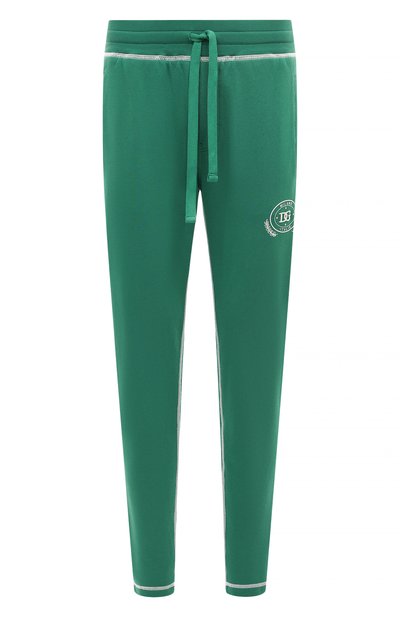 Мужские хлопковые брюки DOLCE & GABBANA, арт. GZ12AZ/G7N0N