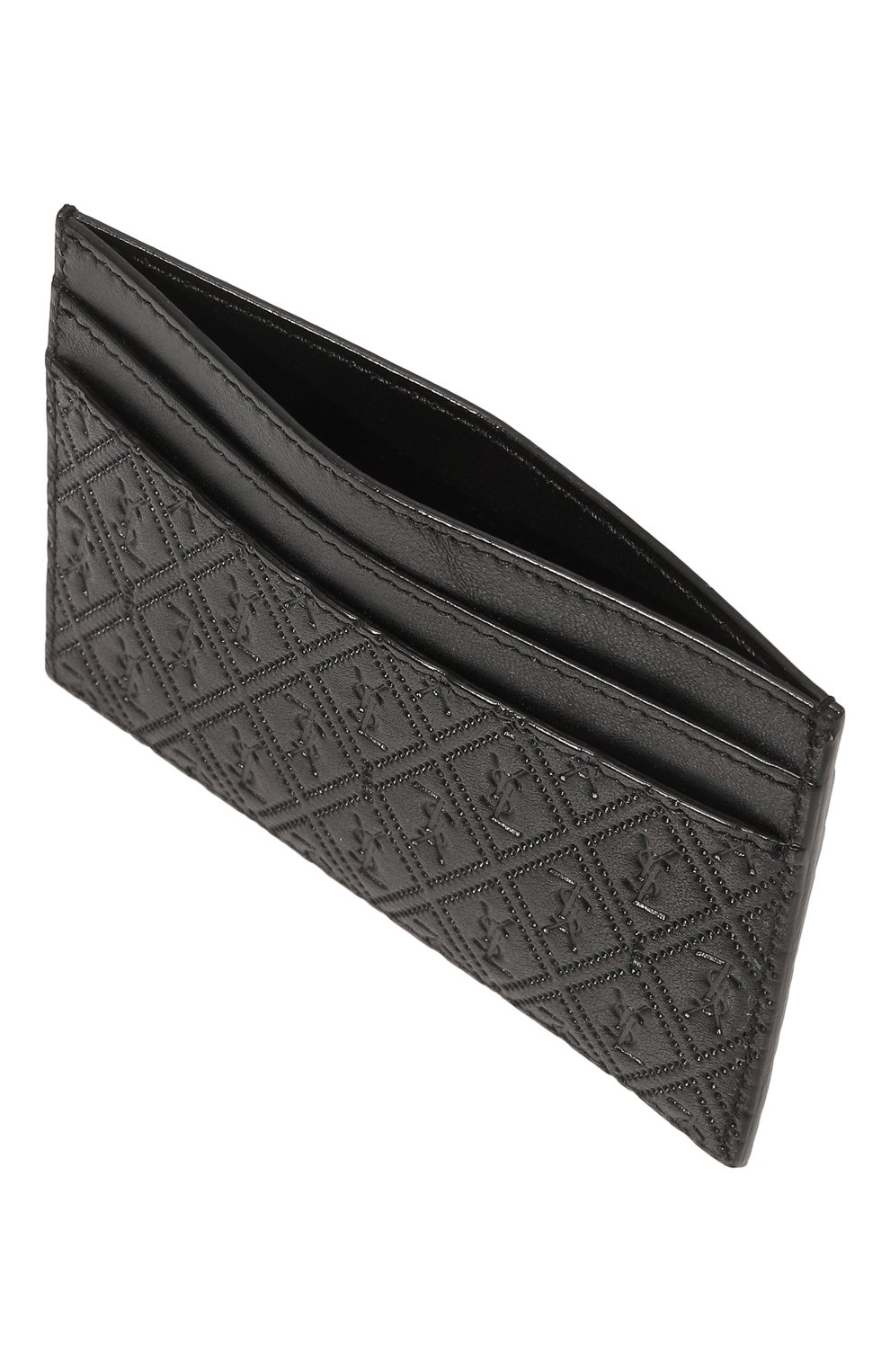 Кожаный футляр для кредитных карт SAINT LAURENT, арт. 64714818G1Z, фото 3