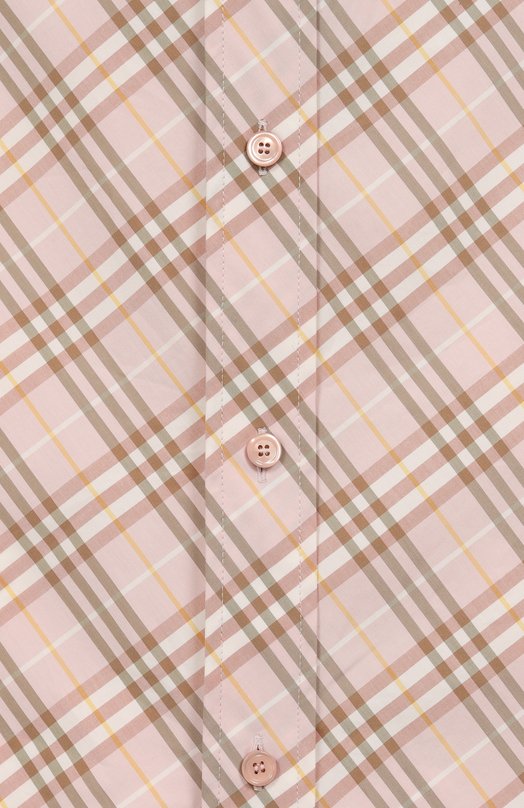 Хлопковое платье Burberry 8104976 Бежевый  8104976 Фото 6