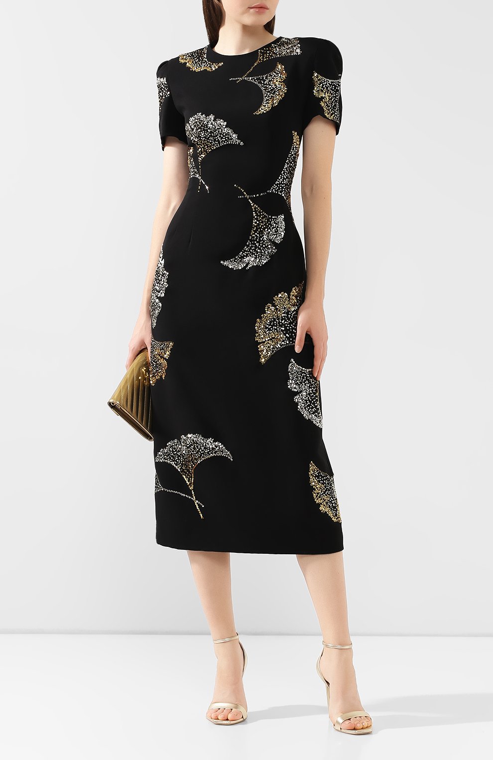 Платье DRIES VAN NOTEN черного цвета по цене 143500 руб., арт. 192-11065-8173, фото 2 Платье DRIES VAN NOTEN, арт. 192-11065-8173, фото 2
