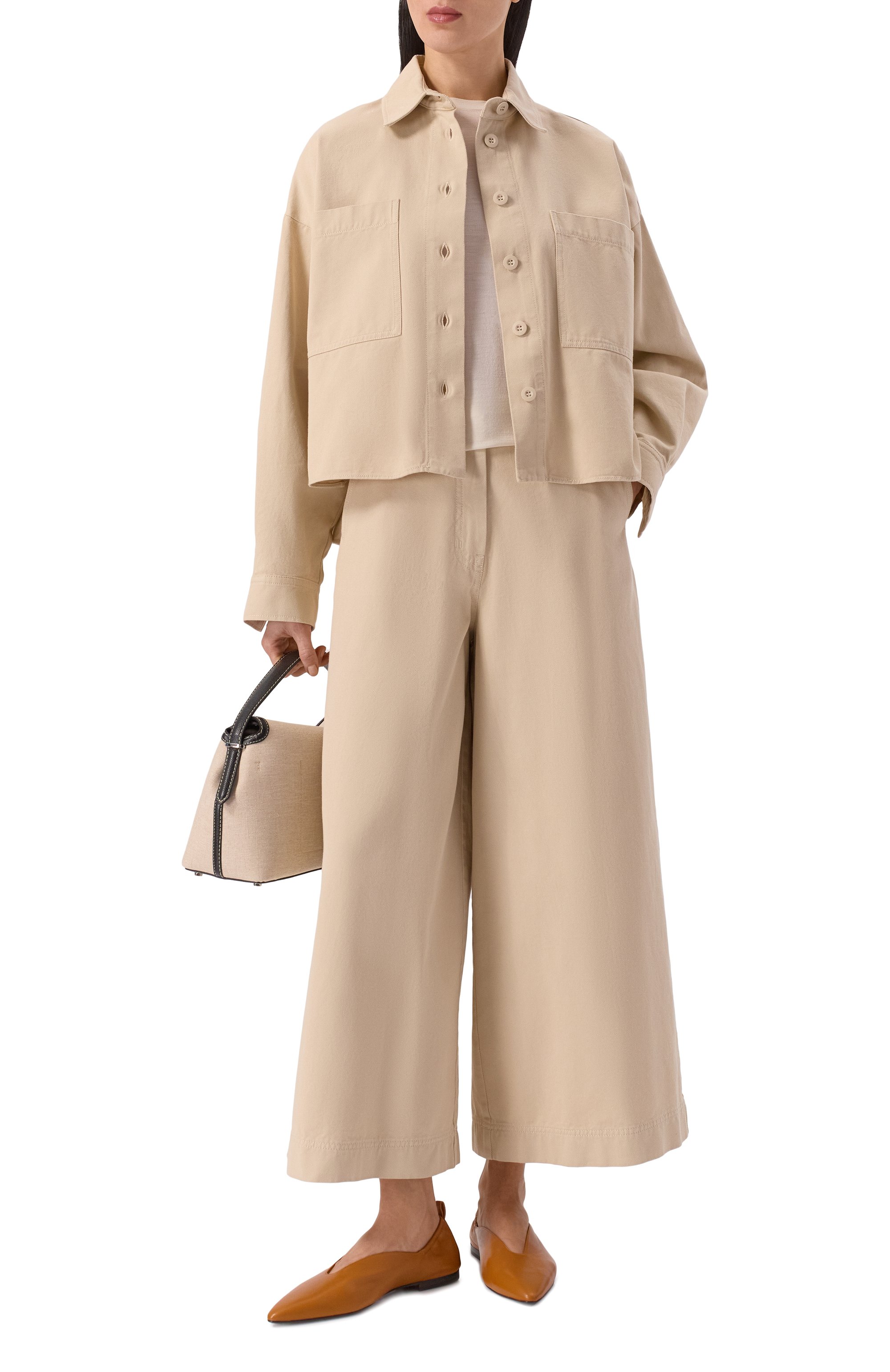 Хлопковая рубашка WEEKEND MAX MARA, арт. RADENTE, фото 2