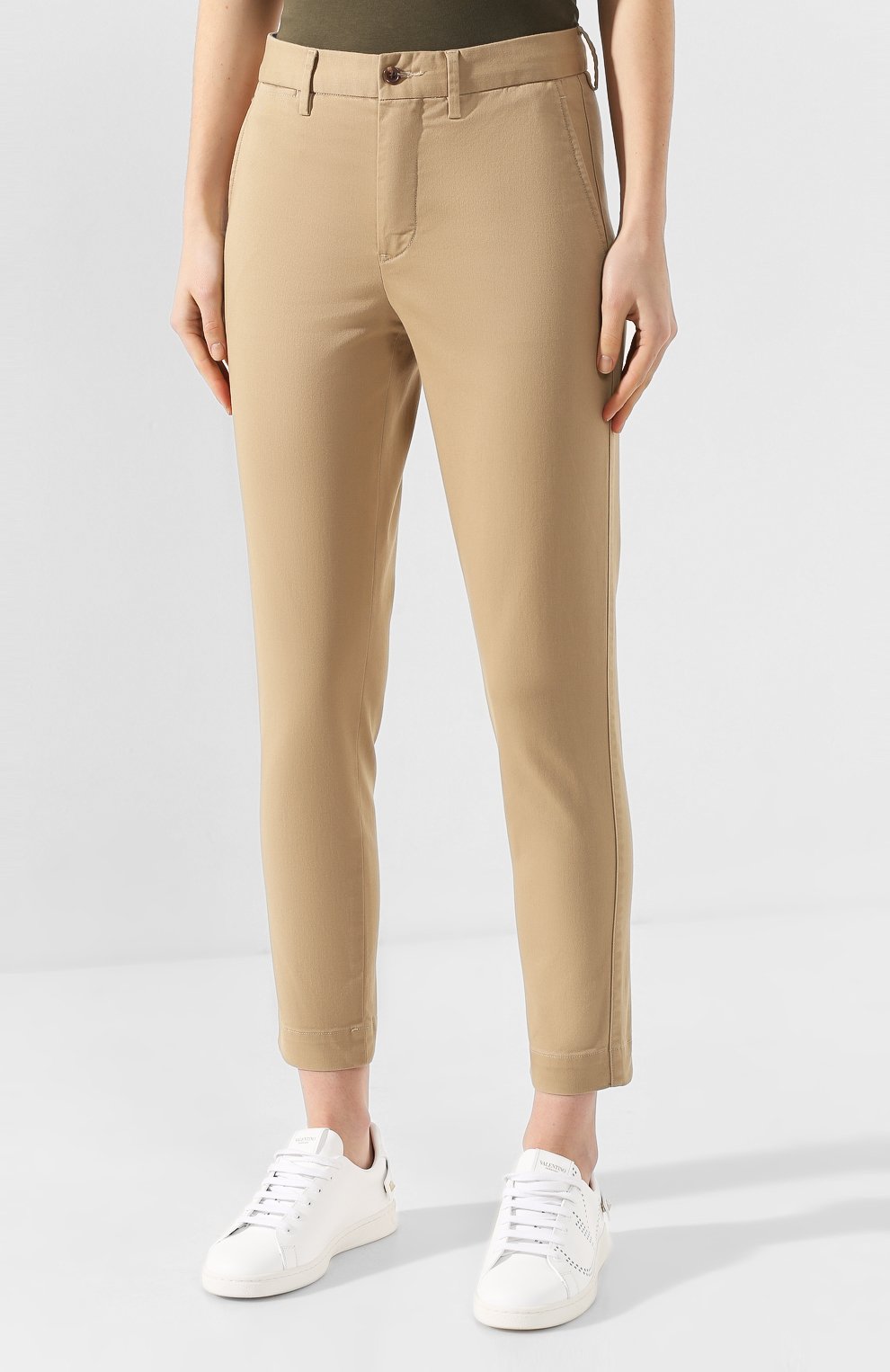 Хлопковые брюки POLO RALPH LAUREN, арт. 211790738, фото 3