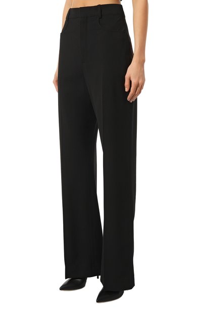 Льняные брюки JACQUEMUS, арт. 21E211PA003/1030BLACK, фото 3