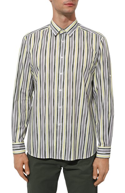 Хлопковая рубашка ZILLI, арт. LINA01M010084068R, фото 3