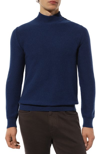 Свитер из шерсти и кашемира ZILLI, арт. KZMN03M0223VTRI00, фото 3