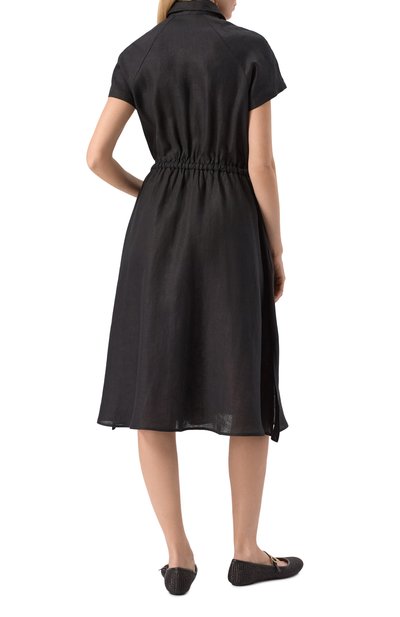 Льняное платье KITON, арт. D51339H0800412, фото 4