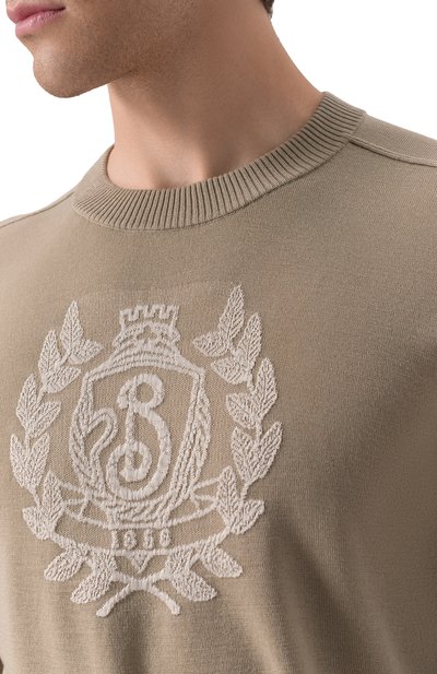 Шерстяной джемпер BURBERRY, арт. 8106618, фото 5