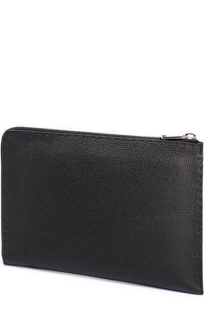 Кожаная папка для документов на молнии FENDI черного цвета по цене 74200 руб., арт. 7M0225/NDU, фото 3 Кожаная папка для документов на молнии FENDI, арт. 7M0225/NDU, фото 3