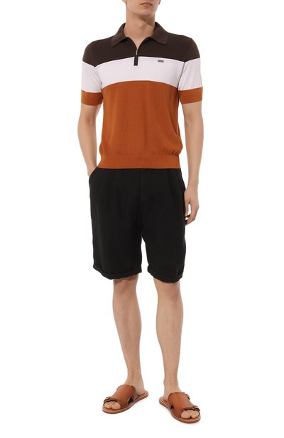 Льняные шорты BRUNELLO CUCINELLI, арт. M243DU0020, фото 2