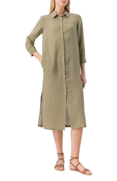 Льняное платье 120% LINO, арт. 32ALIW4759/000B317, фо�то 3