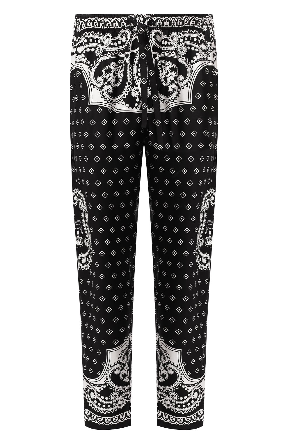 Шелковые домашние брюки DOLCE & GABBANA, арт. GYB0HT/FI1KU, фото 1