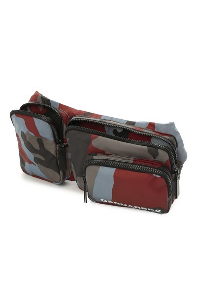 Текстильная поясная сумка DSQUARED2, арт. BBM0020 11703887, фото 4