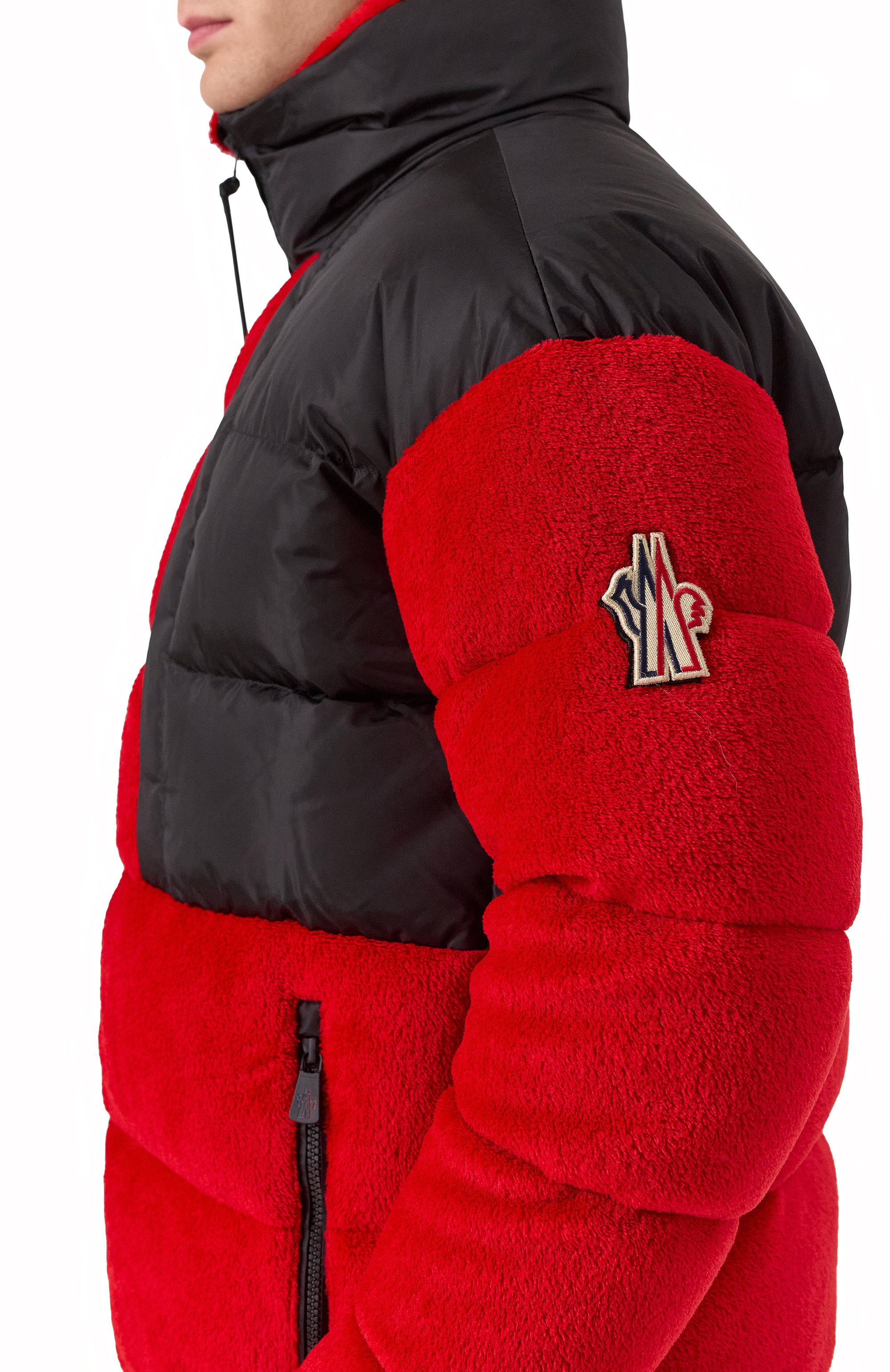 Пуховик maglia MONCLER GRENOBLE красного цвета по цене 136500 руб., арт. 8G50700/809EG, фото 5 Пуховик maglia MONCLER GRENOBLE, арт. 8G50700/809EG, фото 5