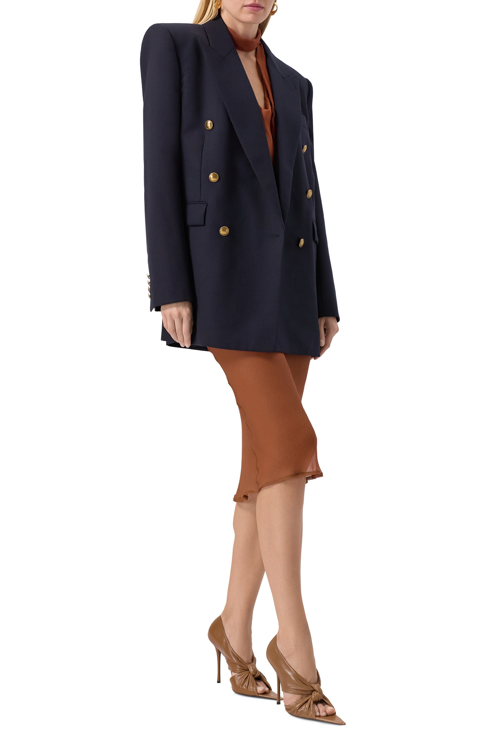 Кожаные туфли malika 110 SAINT LAURENT, арт. 827671/AADF0, фото 2