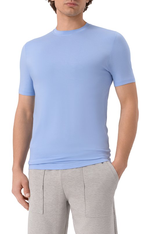 Футболка Zimmerli 700-1341 Голубой  700-1341 Фото 3