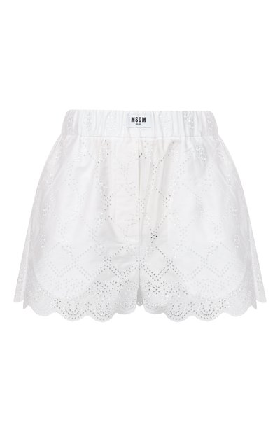 Женские хлопковые шорты MSGM, арт. 4041MDB09/267122