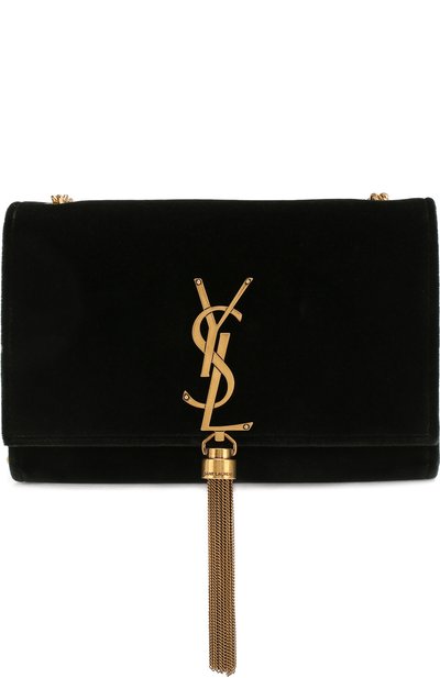 Сумка monogram kate small из бархата SAINT LAURENT, арт. 474366/9P00W, фото 1