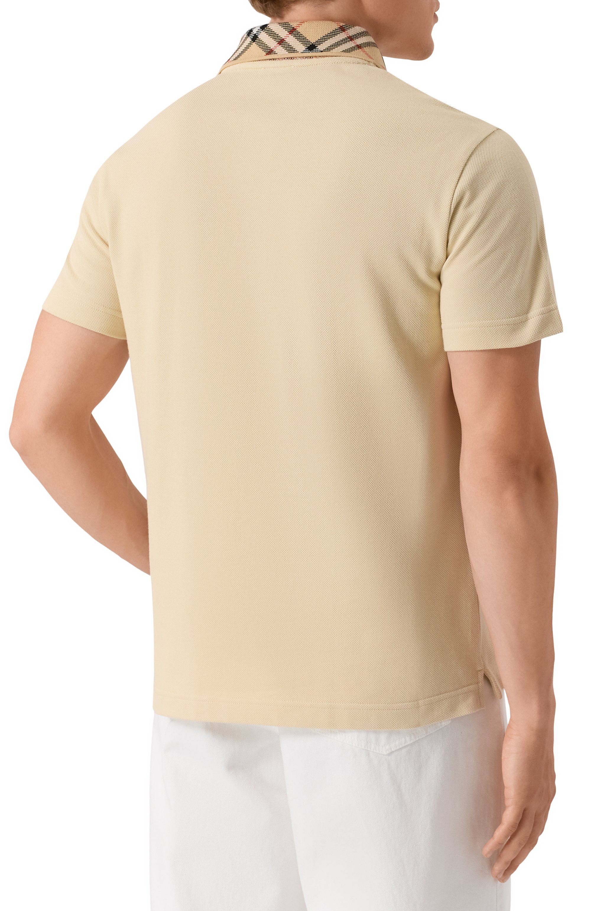 Хлопковое поло BURBERRY, арт. 8103864, фото 4