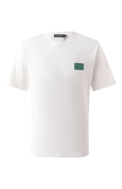 Мужская хлопковая футболка DOLCE & GABBANA, арт. G8PN9T/G7NTW