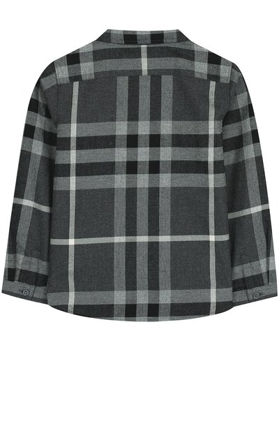 Хлопковая рубашка в клетку BURBERRY, арт. 4061109, фото 2
