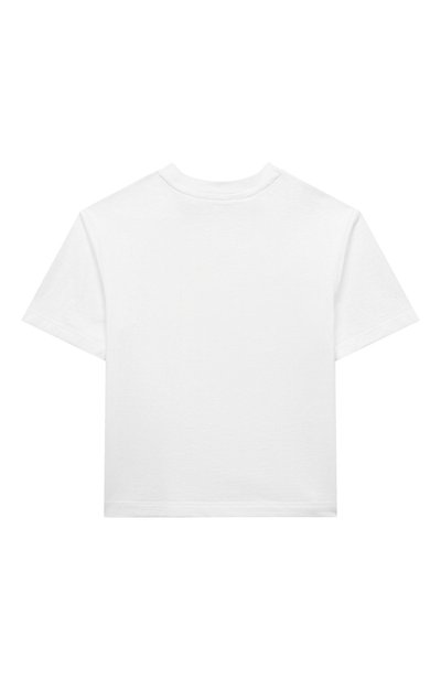 Хлопковая футболка MARC JACOBS (THE) белого цвета по цене 7340 руб., арт. W60256, фото 2 Хлопковая футболка MARC JACOBS (THE), арт. W60256, фото 2