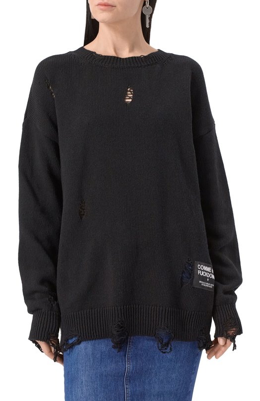 Свитер Comme des Fuckdown CFABW01314 Чёрный  CFABW01314 Фото 3