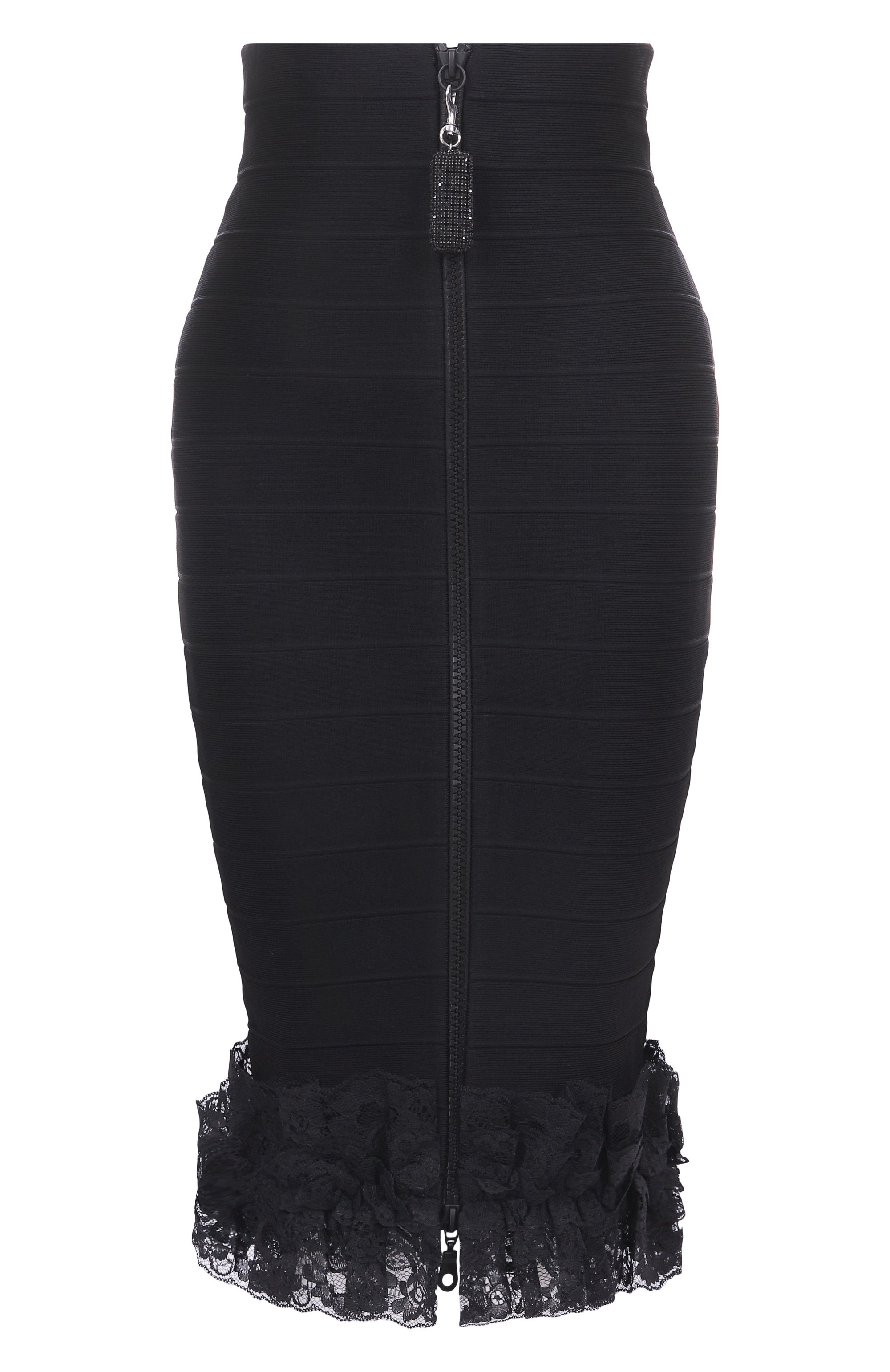 Юбка из вискозы SELF-PORTRAIT, арт. SS25CK003MSKB, фото 1