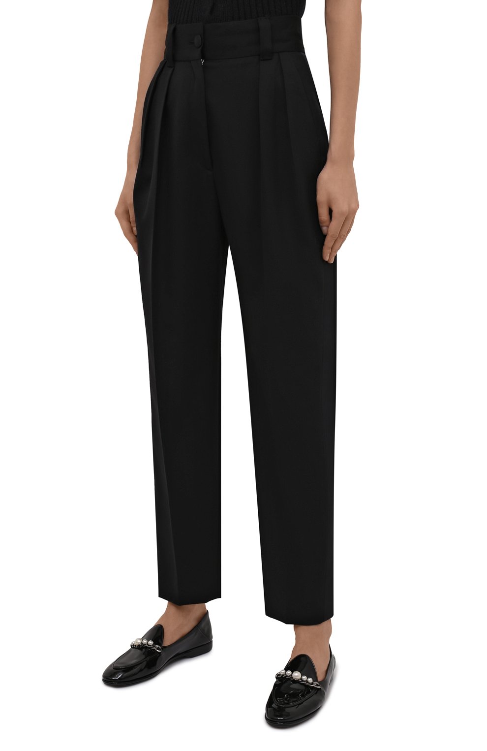 Шерстяные брюки MIU MIU, арт. MP1424-1R1-F0002, фото 3