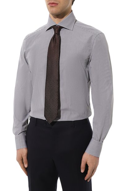 Хлопковая сорочка ZEGNA, арт. 601045A6/9MS0BA, фото 3