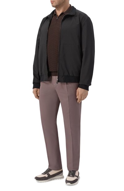 Хлопковое поло CORTIGIANI, арт. 4AS127, фото 2