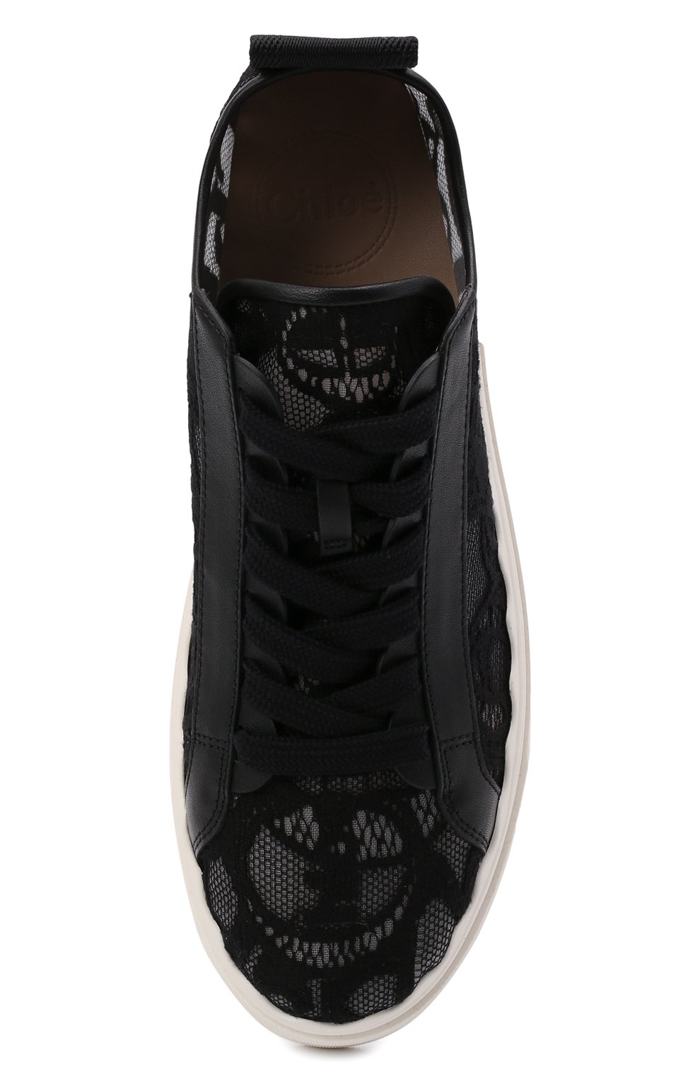 Текстильные кеды lauren CHLOÉ, арт. CHC19U108D2, фото 6